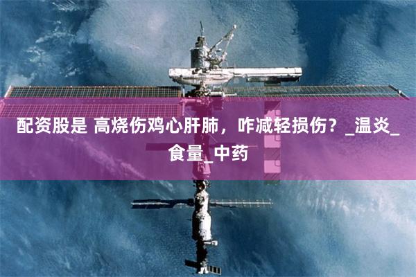 配资股是 高烧伤鸡心肝肺，咋减轻损伤？_温炎_食量_中药