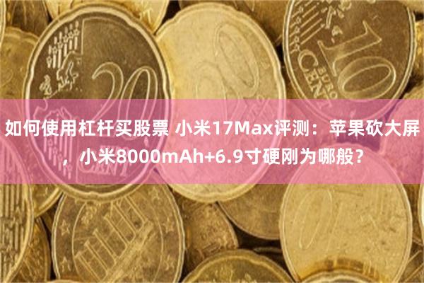 如何使用杠杆买股票 小米17Max评测：苹果砍大屏，小米8000mAh+6.9寸硬刚为哪般？