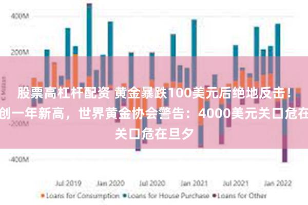股票高杠杆配资 黄金暴跌100美元后绝地反击!美元创一年新高,世界黄金协会警告:4000美元关口危在旦夕